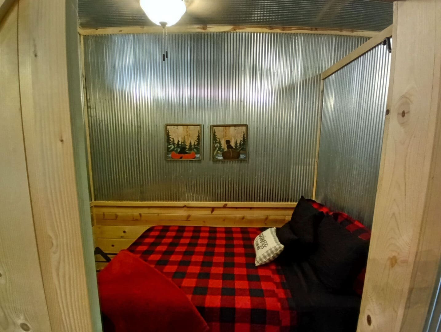 Caddis Cabin Rental Property Interior Photo