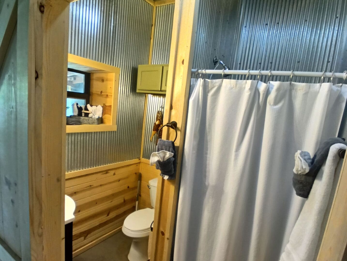 Caddis Cabin Rental Property Interior Photo