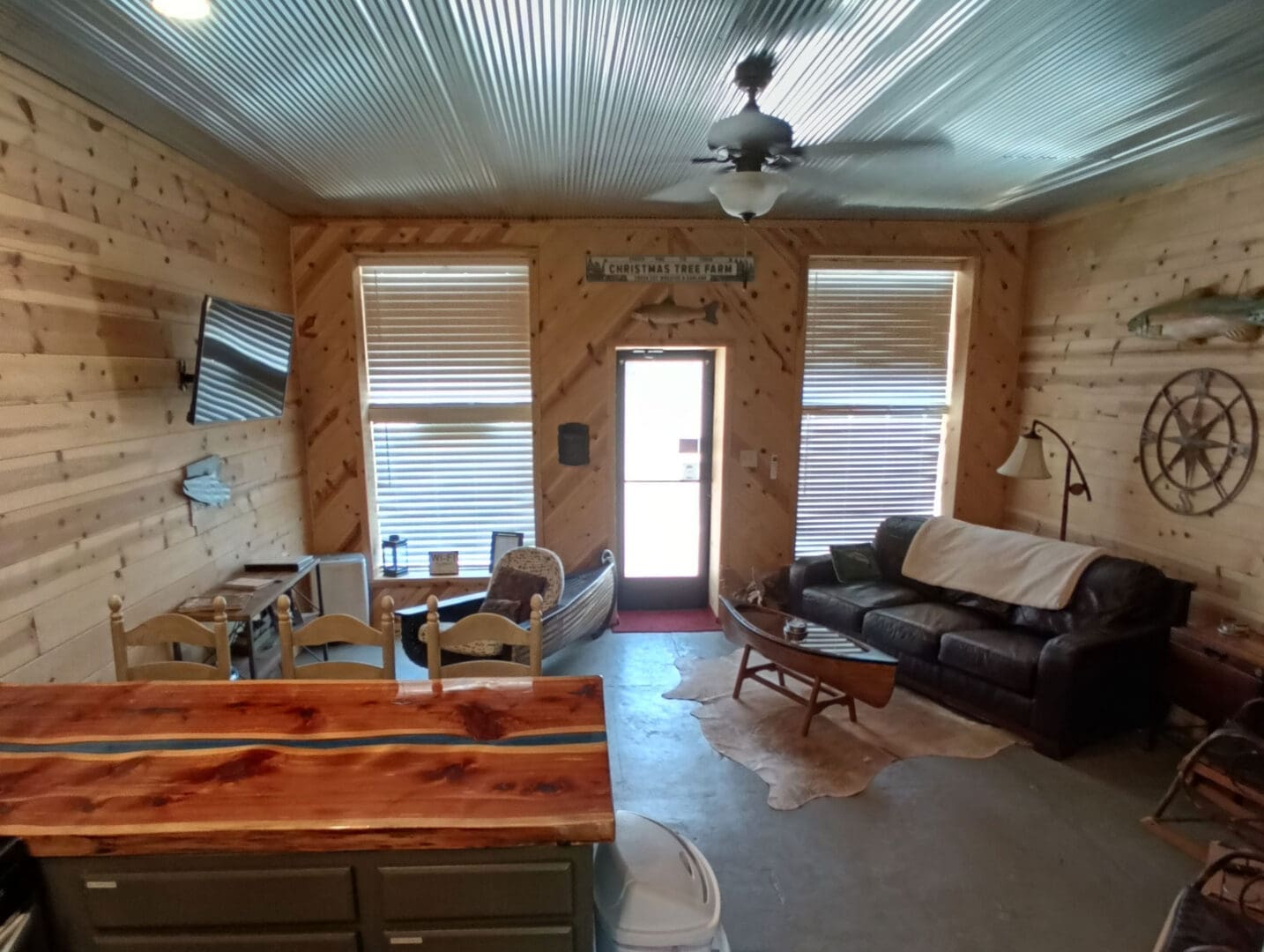 Caddis Cabin Rental Property Interior Photo