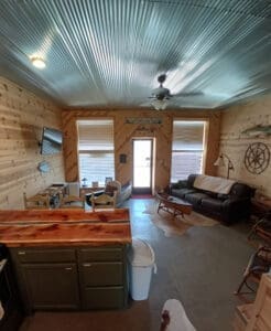 Caddis Cabin Rental Property Interior Photo
